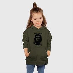 Толстовка детская хлопковая Che Guevara, цвет: хаки — фото 2