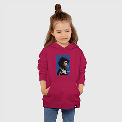 Толстовка детская хлопковая Marla Singer, цвет: маджента — фото 2