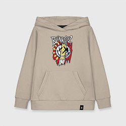 Толстовка детская хлопковая Blink-182: Mixed Up, цвет: миндальный