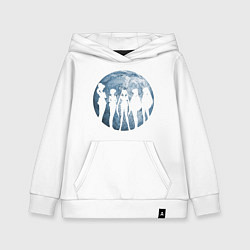 Толстовка детская хлопковая Войны в матросках, цвет: белый