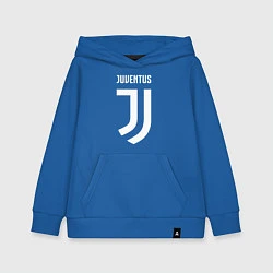 Толстовка детская хлопковая FC Juventus, цвет: синий