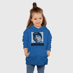 Толстовка детская хлопковая Eminem labyrinth, цвет: синий — фото 2