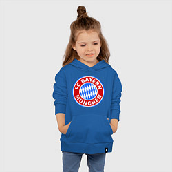 Толстовка детская хлопковая Bayern Munchen FC, цвет: синий — фото 2
