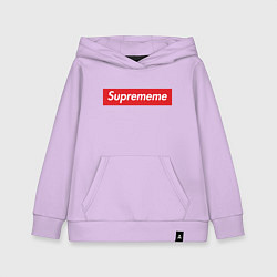 Толстовка детская хлопковая Suprememe, цвет: лаванда