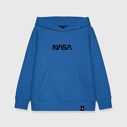 Толстовка детская хлопковая NASA, цвет: синий