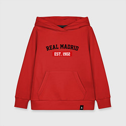 Детская толстовка-худи FC Real Madrid Est. 1902