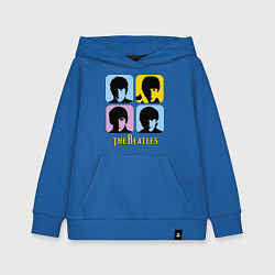 Толстовка детская хлопковая The Beatles: pop-art, цвет: синий