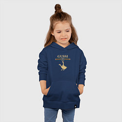 Толстовка детская хлопковая GUSSI Fashion, цвет: тёмно-синий — фото 2
