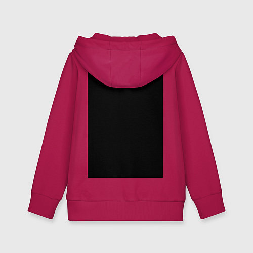 Детская толстовка-худи Достоевский Федор / Маджента – фото 2
