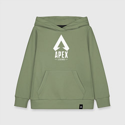 Толстовка детская хлопковая Apex Legends, цвет: авокадо