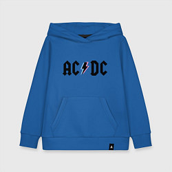 Толстовка детская хлопковая AC/DC, цвет: синий