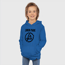 Толстовка детская хлопковая Linkin Park, цвет: синий — фото 2