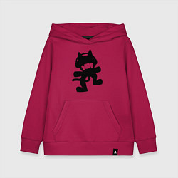 Толстовка детская хлопковая MONSTERCAT, цвет: маджента