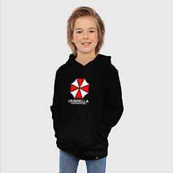 Толстовка детская хлопковая UMBRELLA CORP, цвет: черный — фото 2