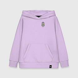Толстовка детская хлопковая JUVENTUS, цвет: лаванда