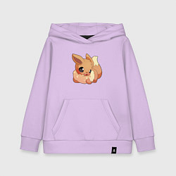 Толстовка детская хлопковая Иви, цвет: лаванда