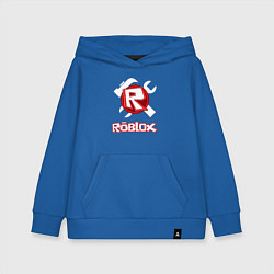 Толстовка детская хлопковая ROBLOX, цвет: синий