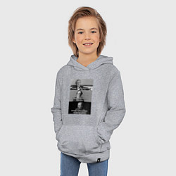 Толстовка детская хлопковая Хочешь? Земфира, цвет: меланж — фото 2