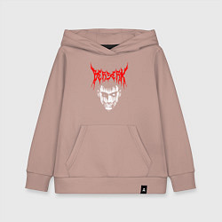 Толстовка детская хлопковая BERSERK, цвет: пыльно-розовый