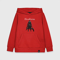 Толстовка детская хлопковая Bloodborne, цвет: красный