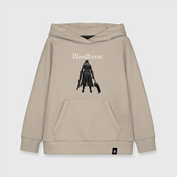 Толстовка детская хлопковая Bloodborne, цвет: миндальный