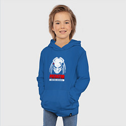 Толстовка детская хлопковая PREDATOR: HUNTING GROUNDS, цвет: синий — фото 2