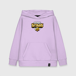 Толстовка детская хлопковая BRAWL STARS GOLD, цвет: лаванда