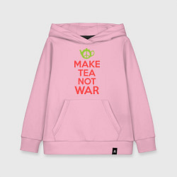 Детская толстовка-худи Make tea not war