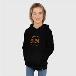 Толстовка детская хлопковая Kobe Bryant, цвет: черный — фото 2