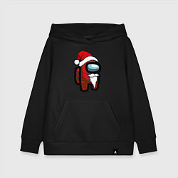 Толстовка детская хлопковая Among Us, цвет: черный