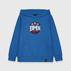 Толстовка детская хлопковая DMX USA, цвет: синий