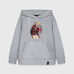 Детская толстовка-худи Zlatan Ibrahimovic Milan Italy