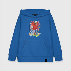 Толстовка детская хлопковая Thierry Daniel Henry, цвет: синий