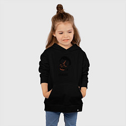 Толстовка детская хлопковая Trainspotting - Begbie, цвет: черный — фото 2