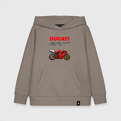 Детская толстовка-худи DUCATI ДУКАТИ MOTOSPORT