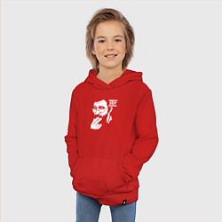 Толстовка детская хлопковая DDT Юрий Шевчук, цвет: красный — фото 2