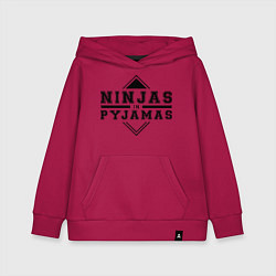 Детская толстовка-худи Ninjas In Pyjamas