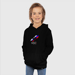 Толстовка детская хлопковая Russia Our Side New 202223, цвет: черный — фото 2