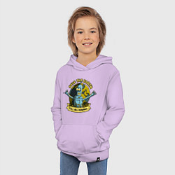 Толстовка детская хлопковая Bendеr, цвет: лаванда — фото 2