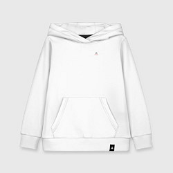 Толстовка детская хлопковая CITROEN LOGO спина, цвет: белый