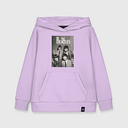 Толстовка детская хлопковая Легендарные музыканты, цвет: лаванда