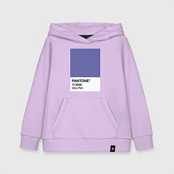 Детская толстовка-худи Цвет Pantone 2022 года - Very Peri