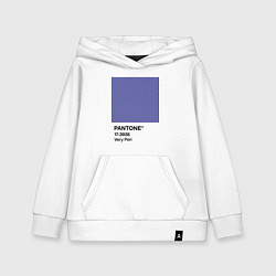 Детская толстовка-худи Цвет Pantone 2022 года - Very Peri