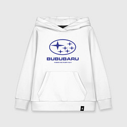 Детская толстовка-худи Subaru Bububaru