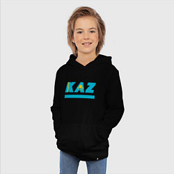 Толстовка детская хлопковая KAZ, цвет: черный — фото 2