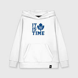 Детская толстовка-худи It is Toronto Maple Leafs Time, Торонто Мейпл Лифс