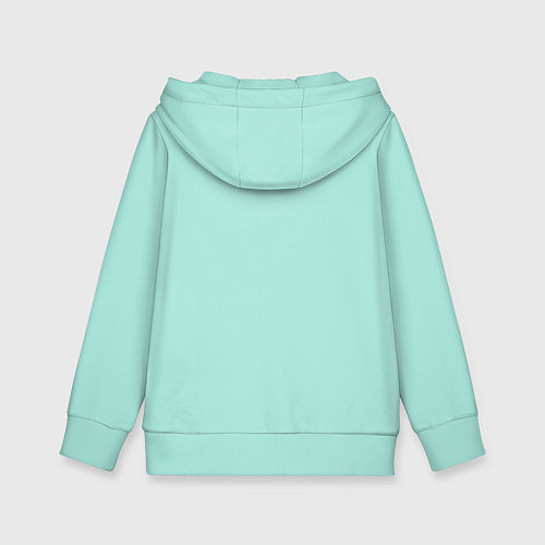 Детская толстовка-худи КОСМОНАВТОВ НЕТ / Мятный – фото 2
