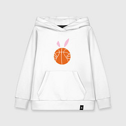 Детская толстовка-худи Basketball Bunny