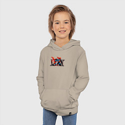 Толстовка детская хлопковая IXXX, цвет: миндальный — фото 2