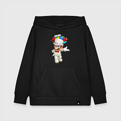 Толстовка детская хлопковая Super Mario Odyssey Nintendo, цвет: черный